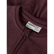 NAME IT Glimmer Sweat Cardigan Rilono Catawba Grape